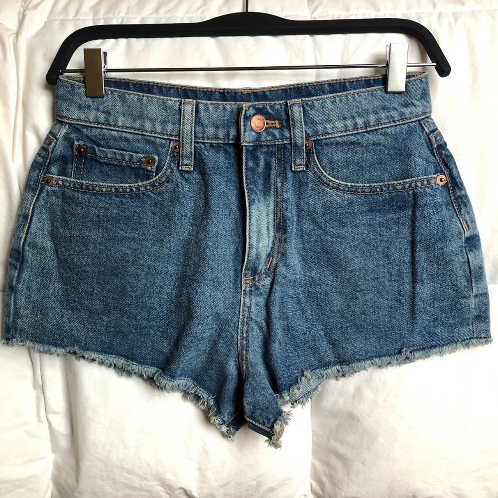 PINK High Waist Denim Shorts